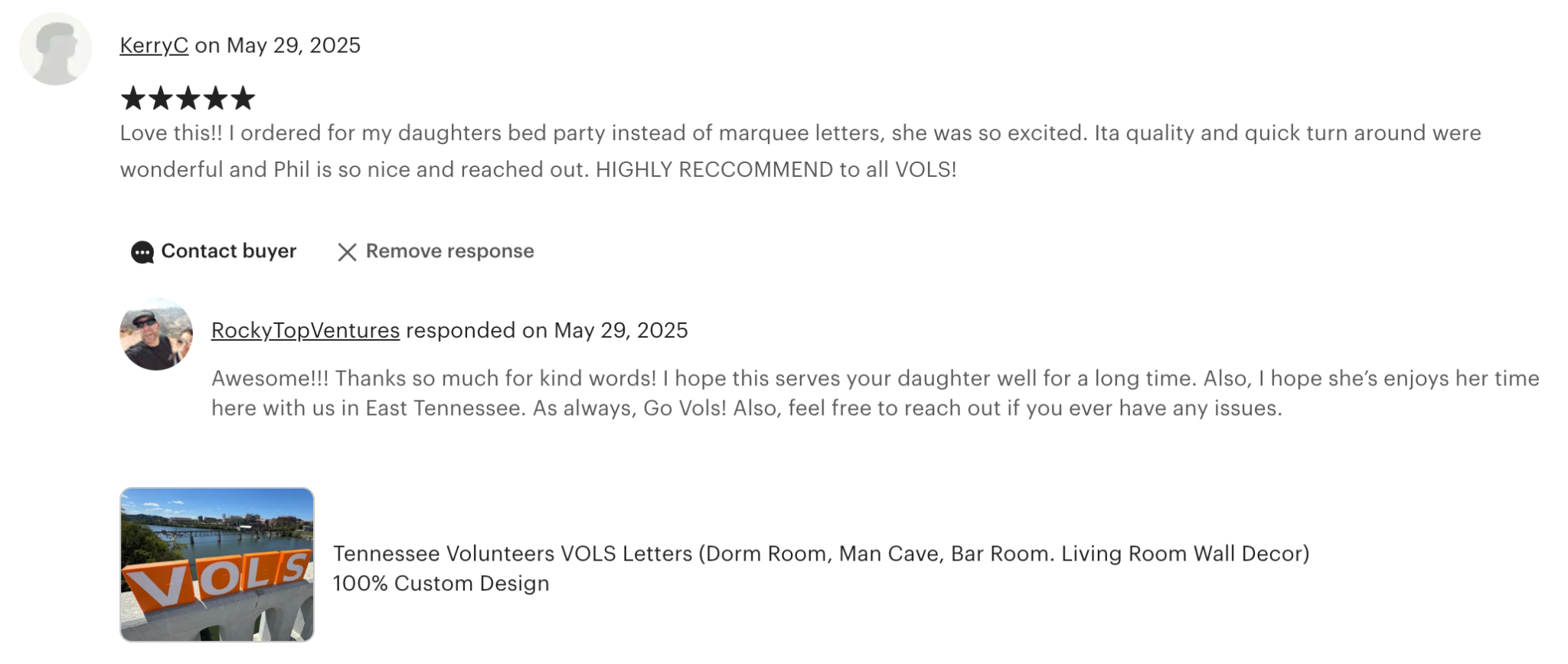 Etsy Review 7